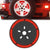 Smoke High Mount Third Brake Light & Spare Tire Light Ring for 2007-2018 Jeep Wrangler JK 2-Door