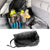 Trunk Organizer Black Storage Bag Accessories Made Exclusively for 2007-2018 Jeep Wrangler JKU 4 Doors(NOT for 2 Doors)