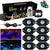 8 pod RGBW underglow LED Rock Lights Bluetooth Multicolor Neon LED Light Kit