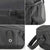 Trunk Organizer Black Storage Bag Accessories Made Exclusively for 2007-2018 Jeep Wrangler JKU 4 Doors(NOT for 2 Doors)